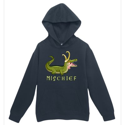 Alligator Gator Croki Crocodile God of Mischief Urban Pullover Hoodie