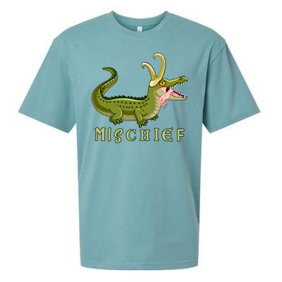 Alligator Gator Croki Crocodile God of Mischief Sueded Cloud Jersey T-Shirt