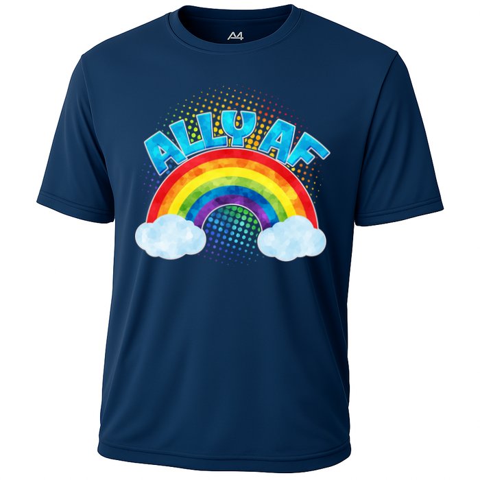 ALLY AF LGBT Rainbow Performance Shirt