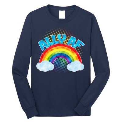 ALLY AF LGBT Rainbow Long Sleeve Shirt