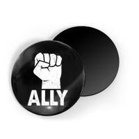 Ally Distressed Protest Fist Magnet