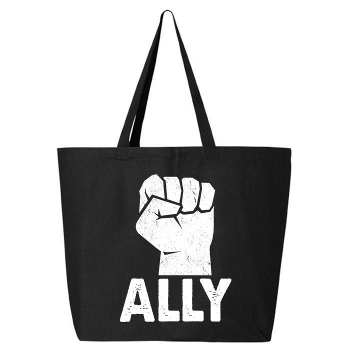 Ally Distressed Protest Fist 25L Jumbo Tote
