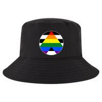 Ally Flag Circle Pyramid Pride Cool Comfort Performance Bucket Hat