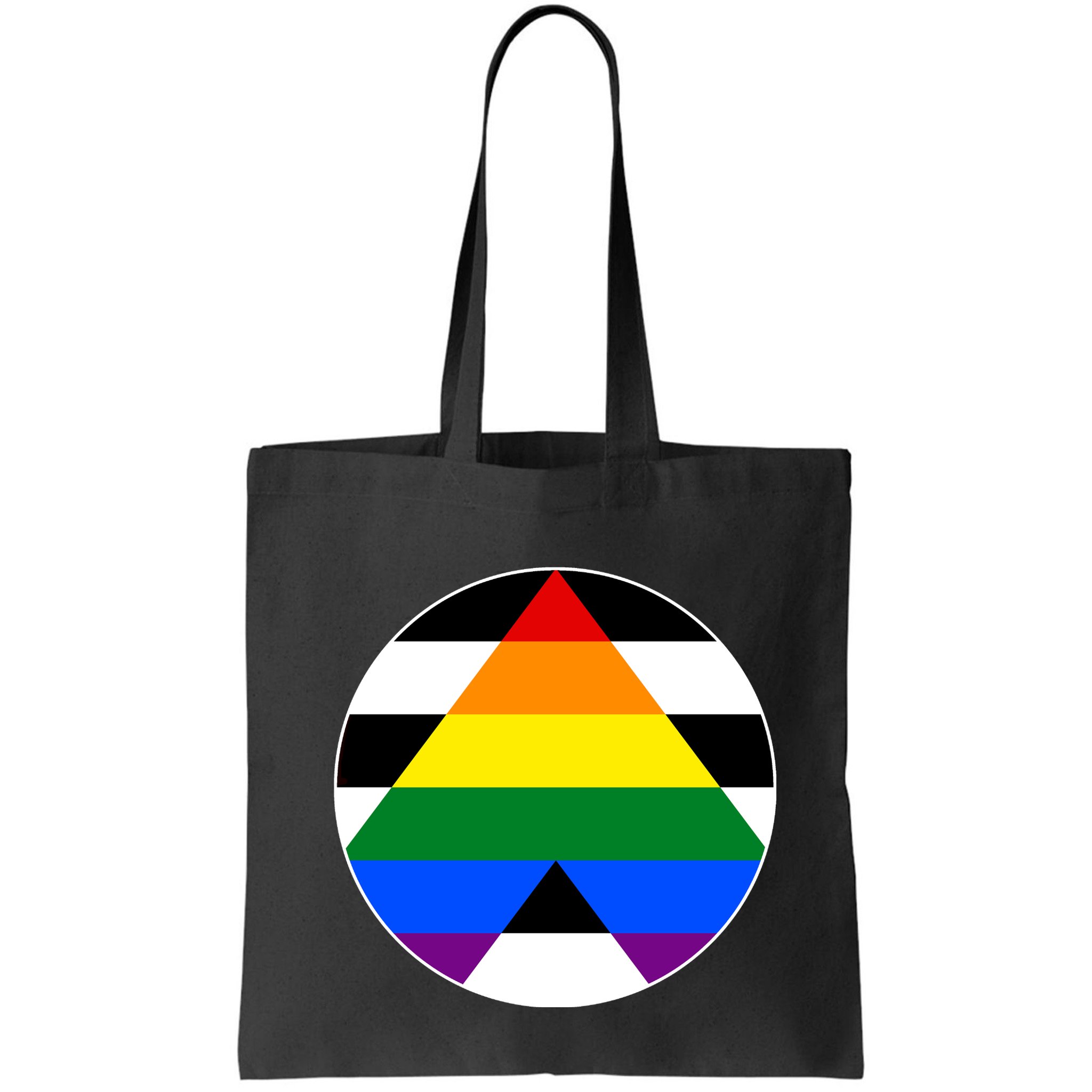 Ally Flag Circle Pyramid Pride Bag
