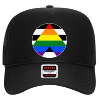 Ally Flag Circle Pyramid Pride Hat