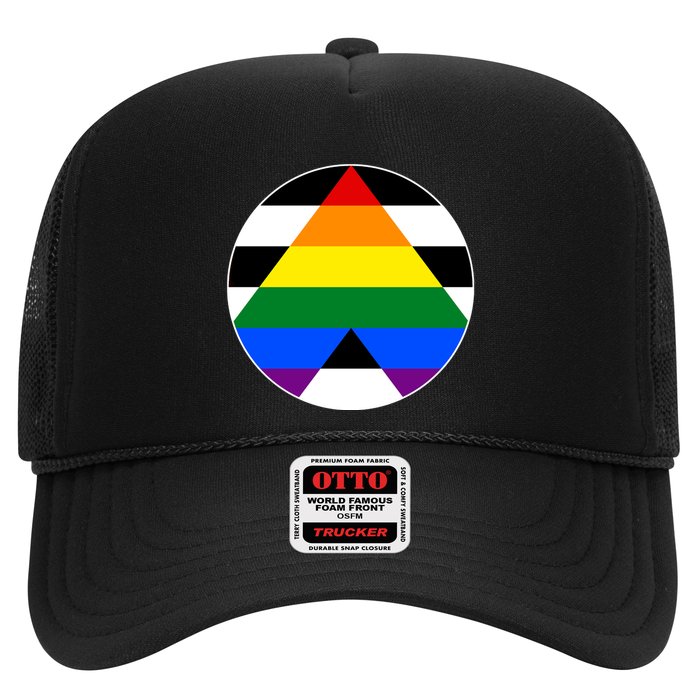 Ally Flag Circle Pyramid Pride Hat