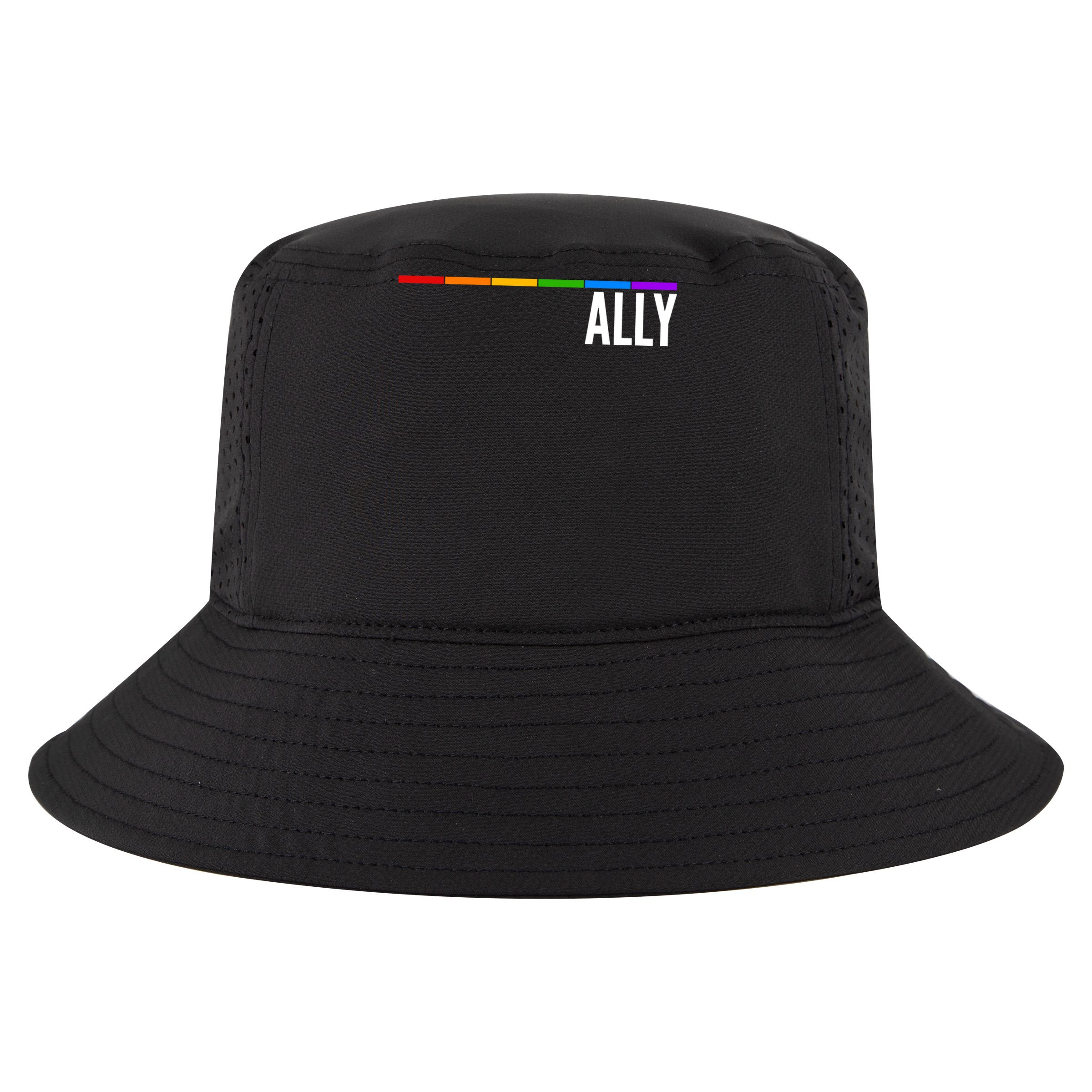 Ally LGBT Support Rainbow Thin Line Apron