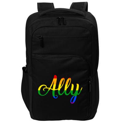 Ally Pride Rainbow Impact Tech Backpack