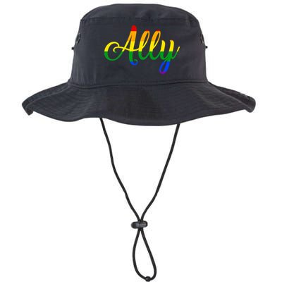Ally Pride Rainbow Bucket Hat
