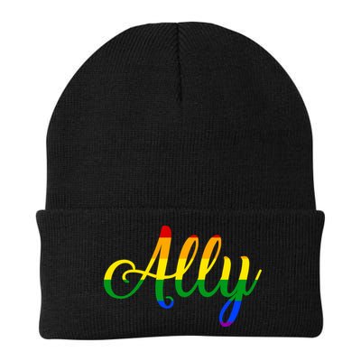 Ally Pride Rainbow Beanie