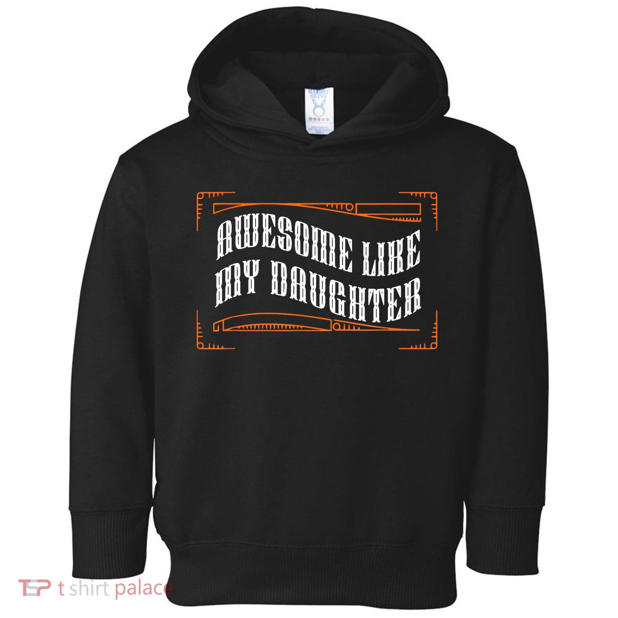 Awesome Like My Daughter Men Funny Fathers Day Dad Toddler Hoodie
