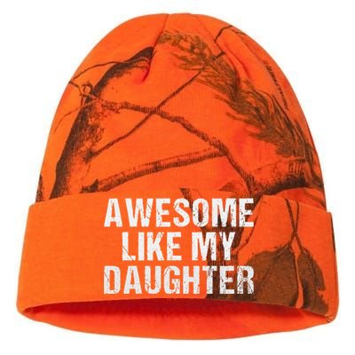 Awesome Like My Daughter Fathers Day Dad Gifts From Daughter Kati Licensed 12" Camo Beanie