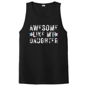 Awesome Like My Daughter Dad Fathers Day PosiCharge Competitor Tank