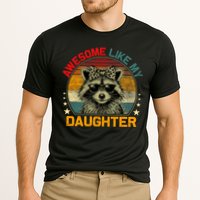 Awesome Like My Daughter Retro Funny Father's Day Dad  Cooling Performance Crew T-Shirt