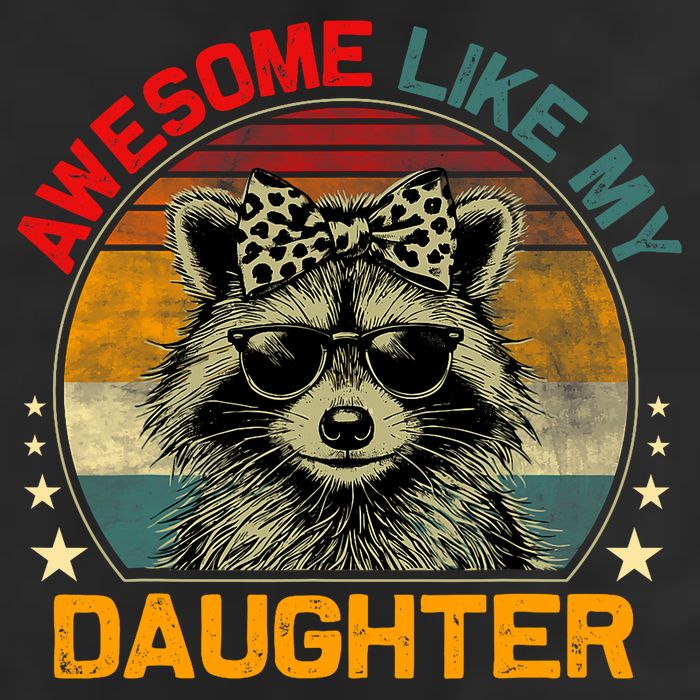 Awesome Like My Daughter Retro Funny Father's Day Dad  15oz Campfire Ceramic Mug