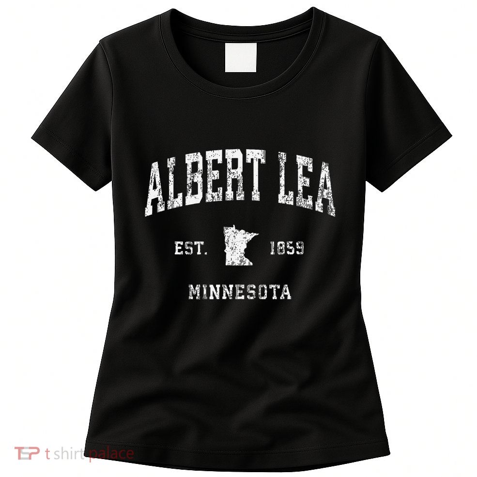 Albert Lea Minnesota Mn Vintage Athletic Sports Womens T-Shirt
