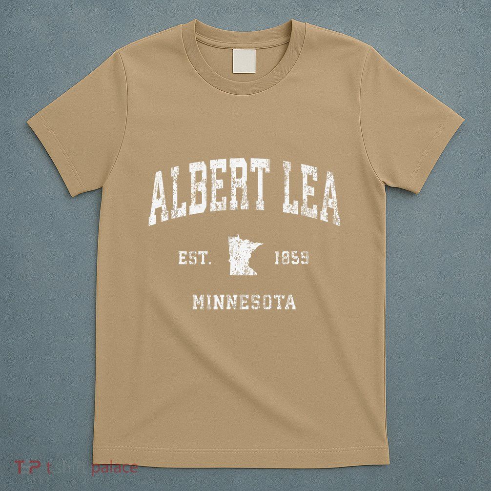 Albert Lea Minnesota Mn Vintage Athletic Sports T-Shirt