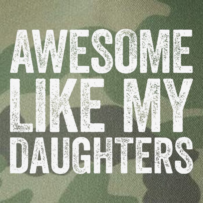 Awesome Like My Daughters Dad Fathers Day Legacy Tie Dye Trucker Hat
