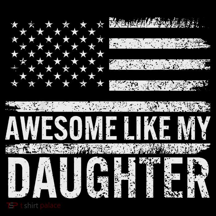 Awesome Like My Daughter Gifts Funny Fathers Day Dad 16 in Basic Backpack