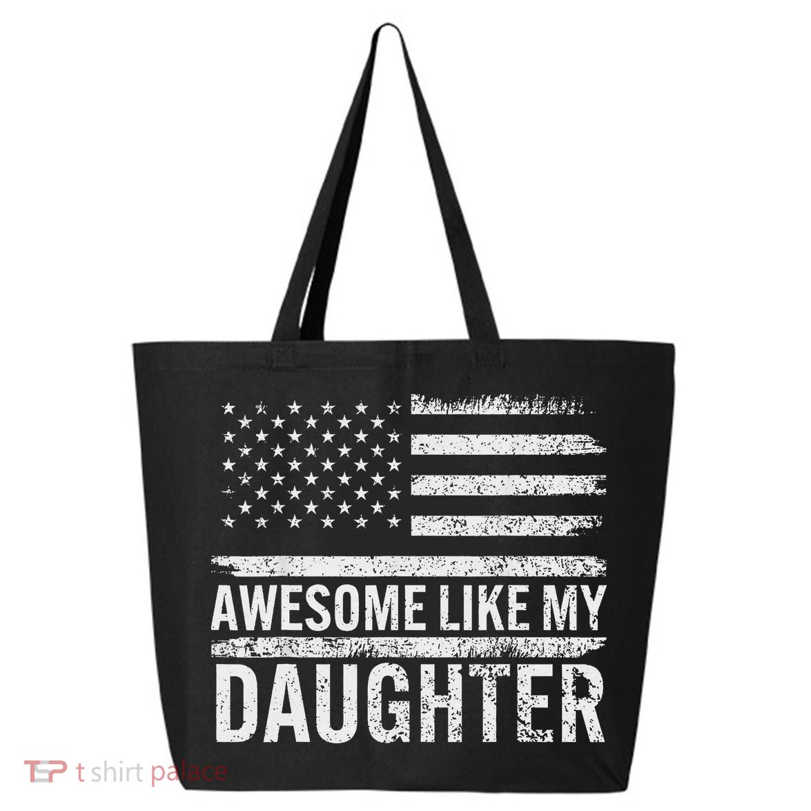 Awesome Like My Daughter Gifts Funny Fathers Day Dad 25L Jumbo Tote