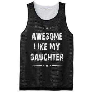 Awesome Like My Daughter Mesh Reversible Basketball Jersey Tank