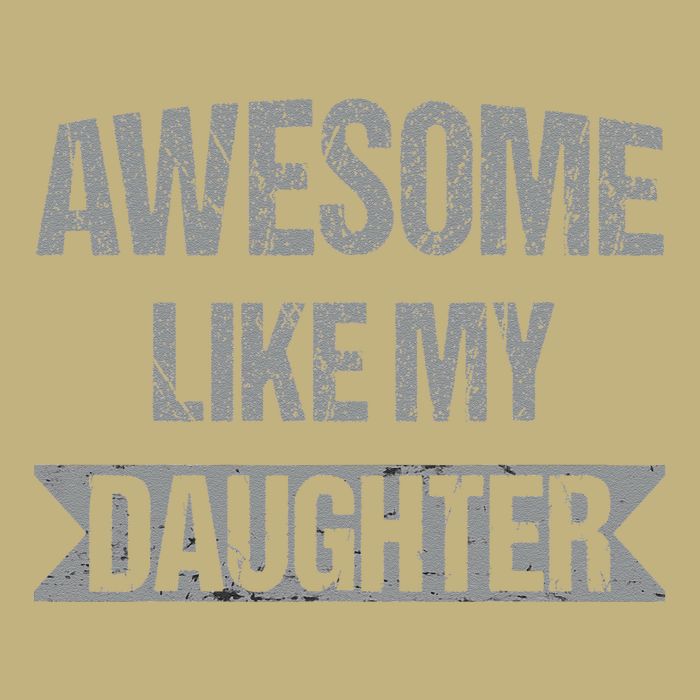 Awesome Like My Daughter Funny Mothers Fathers Day Mom Dad Hoodie
