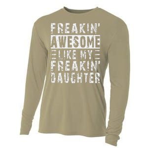 Awesome Like My Daughter Funny From Daughter Cooling Performance Long Sleeve Crew