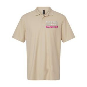 Awesome Like My Daughter Gifts Man Funny Fathers Day Dad Softstyle Adult Sport Polo