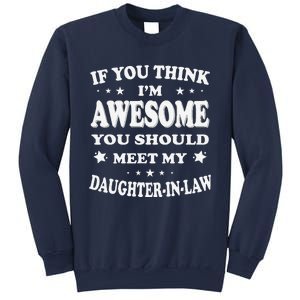 Awesome Like My Daughter In Law Family Lovers Sweatshirt