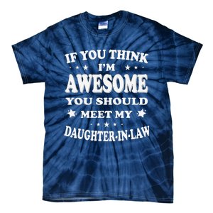 Awesome Like My Daughter In Law Family Lovers Tie-Dye T-Shirt