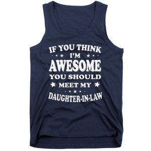 Awesome Like My Daughter In Law Family Lovers Tank Top