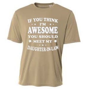 Awesome Like My Daughter In Law Family Lovers Cooling Performance Crew T-Shirt