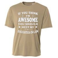 Awesome Like My Daughter In Law Family Lovers Cooling Performance Crew T-Shirt