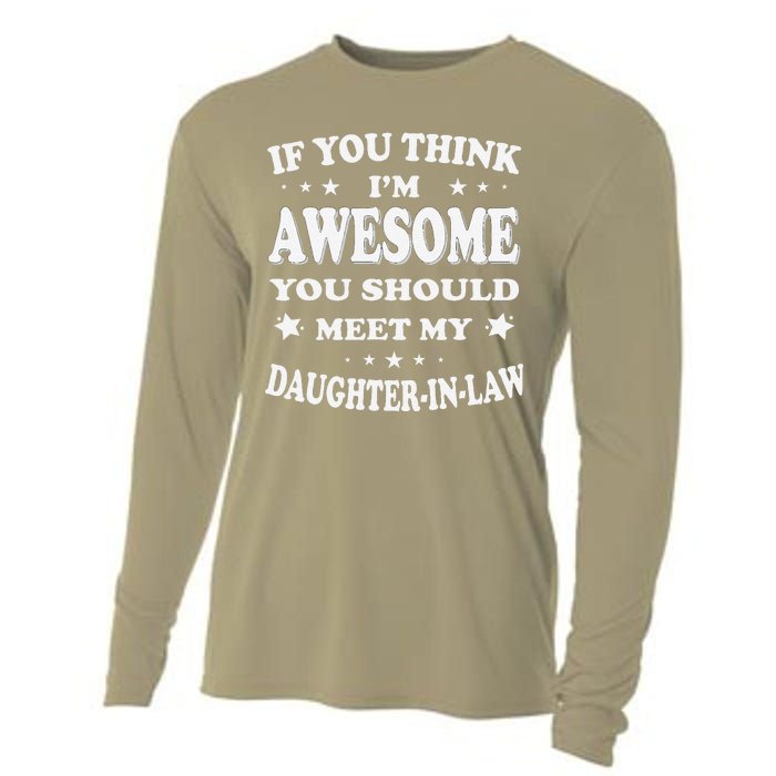 Awesome Like My Daughter In Law Family Lovers Cooling Performance Long Sleeve Crew