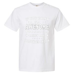 Awesome Like My Daughter In Law Family Lovers Garment-Dyed Heavyweight T-Shirt