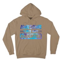 Awesome Like My Daughter Funny Fathers Day Hoodie