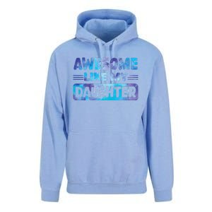 Awesome Like My Daughter Funny Fathers Day Unisex Surf Hoodie