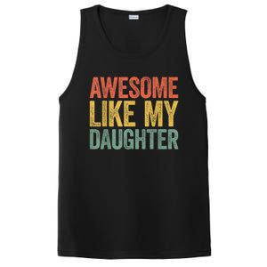 Awesome Like My Daughter Dad Fathers Day PosiCharge Competitor Tank