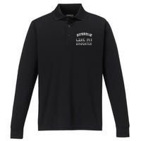 Awesome Like My Daughter Men Funny Fathers Day Dad Performance Long Sleeve Polo