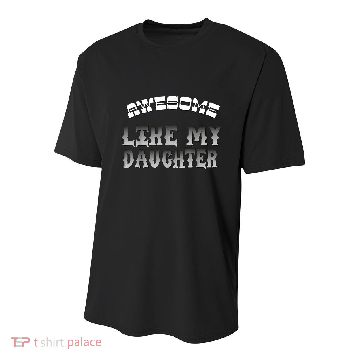 Awesome Like My Daughter Men Funny Fathers Day Dad Youth Performance Sprint T-Shirt