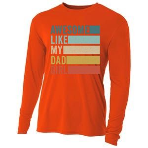 Awesome Like My Dad Gift Cooling Performance Long Sleeve Crew