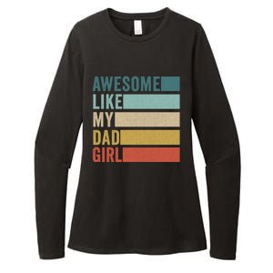 Awesome Like My Dad Gift Womens CVC Long Sleeve Shirt