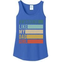 Awesome Like My Dad Gift Ladies Essential Tank