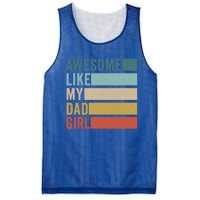 Awesome Like My Dad Gift Mesh Reversible Basketball Jersey Tank