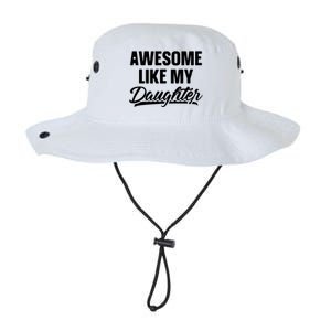 AWESOME LIKE MY TWO DAUGHTERS Father's Day Dad Men Him Gift Legacy Cool Fit Booney Bucket Hat