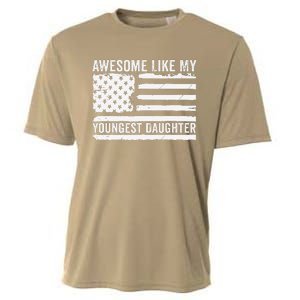 Awesome Like My Youngest Daughter MotherS Day FatherS Day Cooling Performance Crew T-Shirt