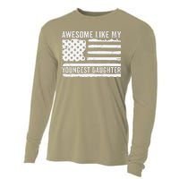 Awesome Like My Youngest Daughter MotherS Day FatherS Day Cooling Performance Long Sleeve Crew