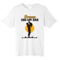 Awesome Like My Dad Dada Daddy Bruh Graphic Funny Father Day Tall Fusion ChromaSoft Performance T-Shirt