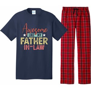 Awesome Like My Father In Law Family Lovers Father Day Pajama Set