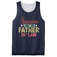 Awesome Like My Father In Law Family Lovers Father Day Mesh Reversible Basketball Jersey Tank